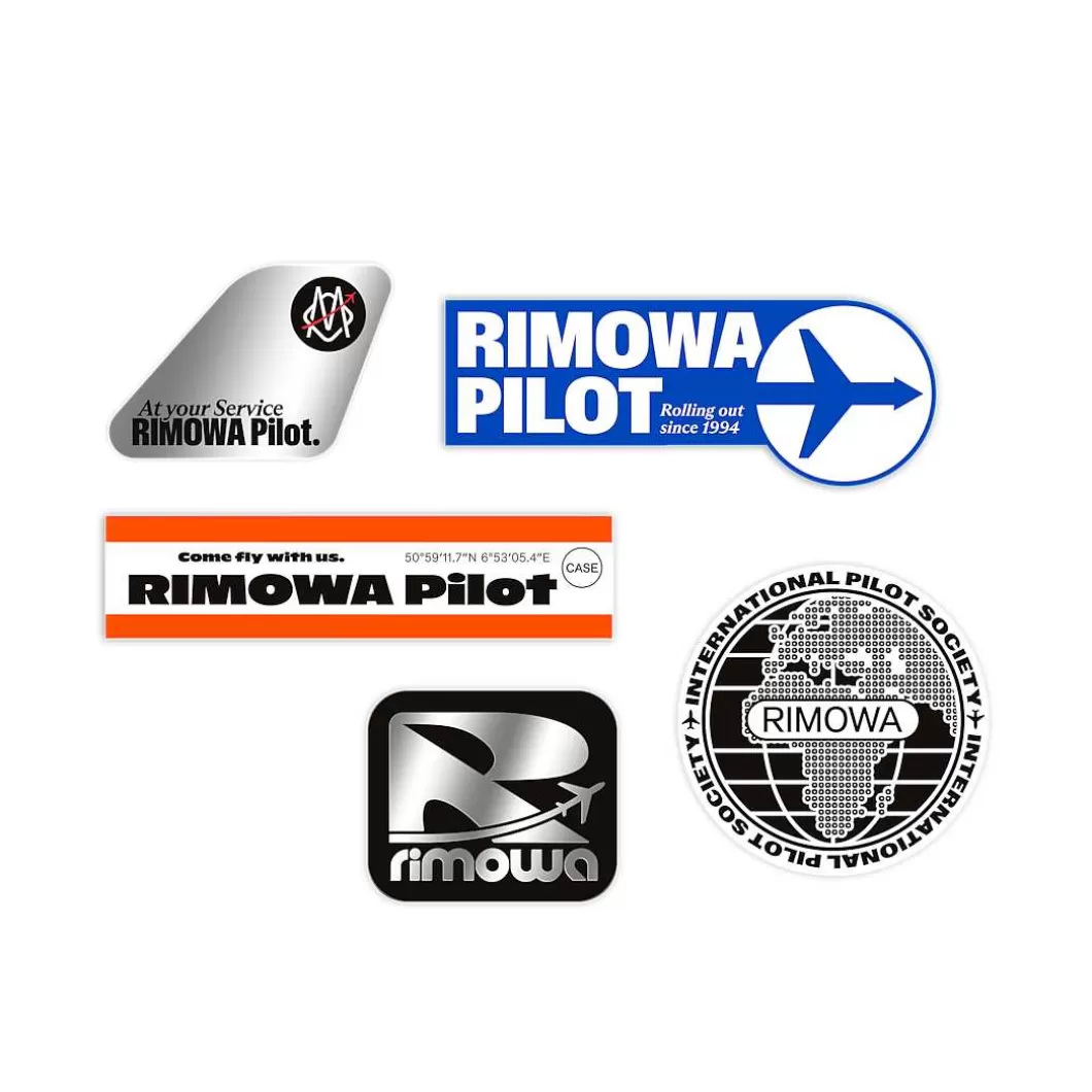 Stickers Set Piloten Sticker-Set>RIMOWA Sale