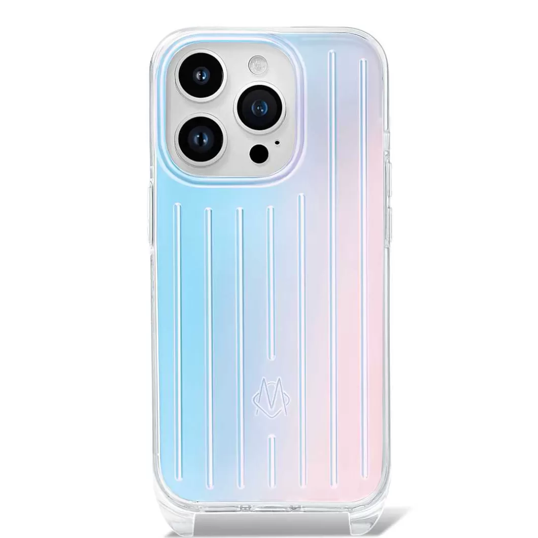 Technische Accessoires Polycarbonat Irisierende Hulle Fur Iphone 15 Pro Mit Riemen>RIMOWA Clearance