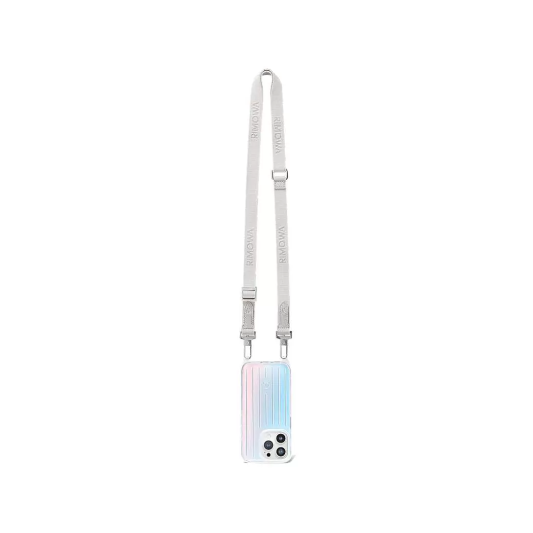 Technische Accessoires Polycarbonat Irisierende Hulle Fur Iphone 15 Pro Mit Riemen>RIMOWA Clearance